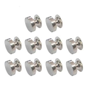 10pc Metal Locking Pin Back Locking Keeper Clasp DIY Backing Brooch Lapel Safety Hold Pin Cap Findings Accessory