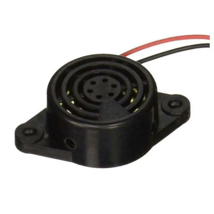 12v Dc Electric Ringer KJ57K 12V Ringer เสียงบี๊บ Buzzer อิเล็กทรอนิกส์ เตือน เสียงต่อเนื่อง ...