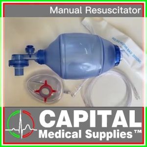 Ambu Bag PVC Manual Resuscitator Size Adult / Pedia / Infant (PARTNERS/WINGUARD)