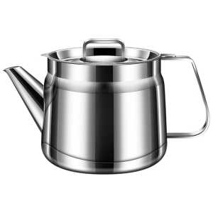 Untarnished Oil Container With Stream 1. Capacity Permanent Kitchen Tool For Frying Storage And Cooking