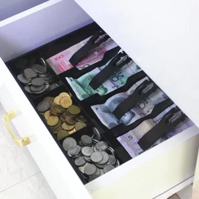 Laci Kasir 4 sekat nampan UANG Cash Drawer money tray laci uang