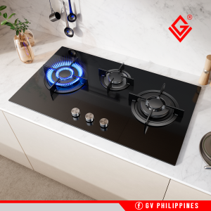 GV AG378 GAS HOB 3 BURNER 780 X 450