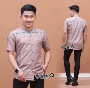 Baju Koko Sultan Songket Lengan Pendek Premium Dewasa Ar-Rozy