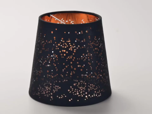 Set of 3 Lighting Cover Bells Clip On Chandelier Shades Chandelier Lamp Cover Fabric Texture Chandelier Lamp Shades