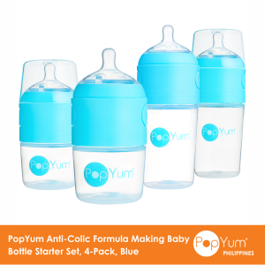 PopYum Blue Formula Making Baby Bottle Starter Set