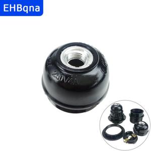 [COD] EHBqna SPORTS Black period Style screw E27โคมไฟโคมไฟผู้ถือจี้ซ็อกเก็ตใหม่