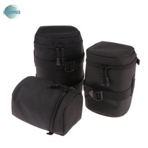 XUNYU3 1 Piece nhiếp ảnh phụ kiện sang trọng Máy ảnh ống kính Túi pouch trường hợp Đối với Canon Ống kính Nikon Sony Olympus Fuji DSLR