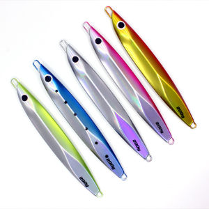 5สี100G/150G/200G/300G/400G Jig ตกปลาสำหรับตกปลาทะเลช้า Jigging เหยื่อ