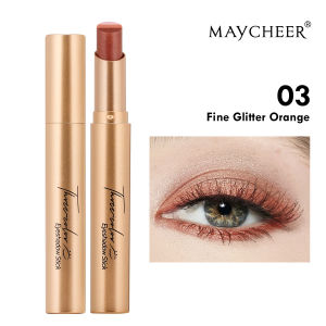 Pearlescent Gradient Eye Shadow Pen Long Lasting Waterproof Fine Flash Lazy Eyeshadow Lying Silkworm Pen Eye Makeup Eyeshadow Pen