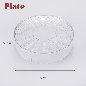 Stackable Heat Preservation Food Cover Transparent Dust-proof Dish Cover Multi-layer Kitchen PET Fresh Keeping Anti Fly Food Cover