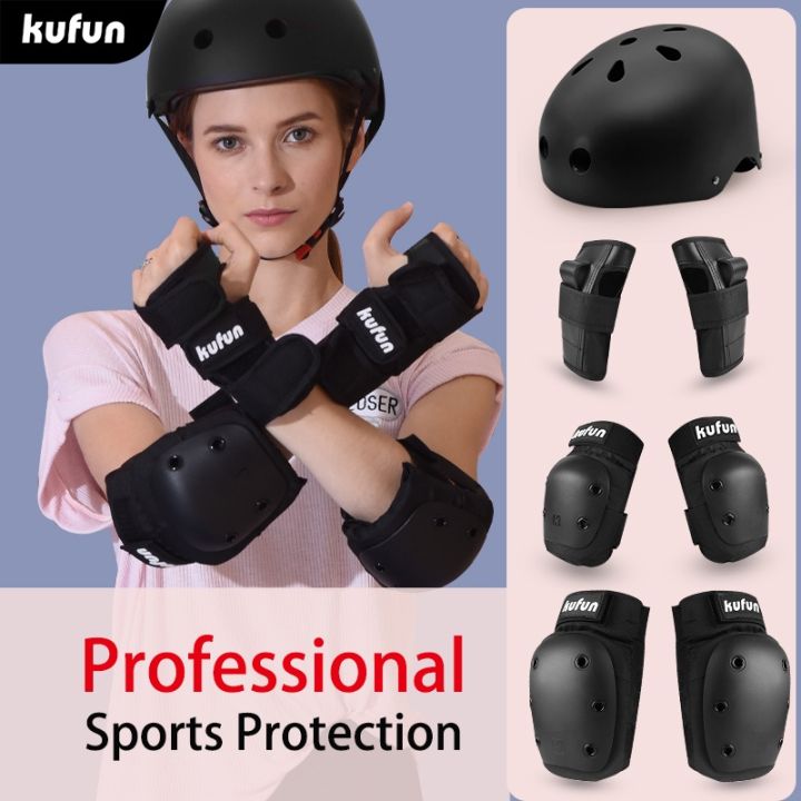 KUFUN Adult Children Knee Pads /Elbow Pads Protective Gears Set for  Skateboard Motorcycle Bike Kids Protective Gear Longboard Bicycle Ski  Roller skating Scooter