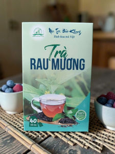 80 gói trà rau mương Bảo Khang trà túi lọc rau mương trà thảo mộc cây rau mương đồ uống tốt sức khỏe