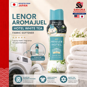 [JAPAN IMPORT] P&G Lenor Happiness Aroma Jewel Scented Laundry Beads White Tea 420ml 日本衣物留香珠 洗衣香珠