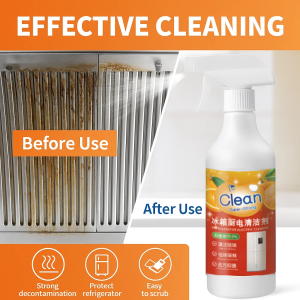 Kitchen Appliance Cleaner  GREASE STAIN REMOVER  For Stove Oven  Refrigerator  Cuts Grease Deep Cleaning