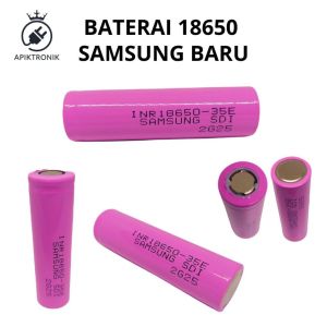 Baterai Samsung 18650 Kapasitas 3300 mAh Baru