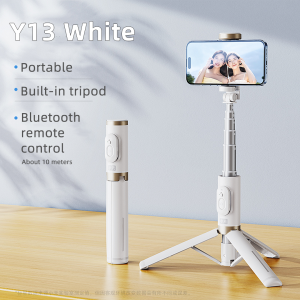 SSKY Y13PRO Tripod Selfie Stick With fill light Very stable and sturdy Small and lightweight Bluetooth Selfie Stick