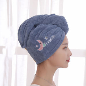 WOOLOVE Women Girls Magic Microfiber Shower Cap Towel Bath Hats for Women Dry Hair Cap Quick Drying Soft for Lady Turban Head