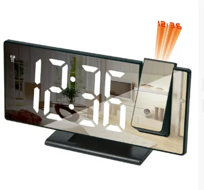Đồng hồ để bàn led báo thức thông minh với tính năng chiếu giờ trên trần nhà độc đáo