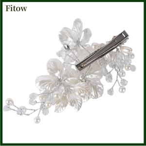 Fitow Bridal Flower Hair Clip Hair Jewelry Wedding Hair Accessory Luxury