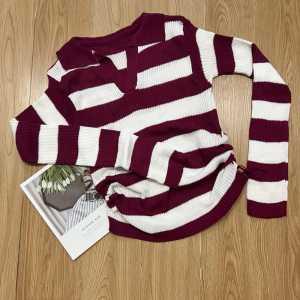 VNECK CROP TOP TALI / ATASAN RAJUT BERKERAH POLO TALI SALUR LENGAN PANJANG