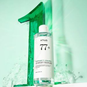 Anua Heartleaf 77+ Hyaluron Soothing Toner 250ml | Calming Redness | Deep Hydration | Barrier‑Soothing | Oil‑Water Balance | 77% Heartleaf Extract Daily Facial Toner| Relieve Sensitive Skin | Refine Skin Texture