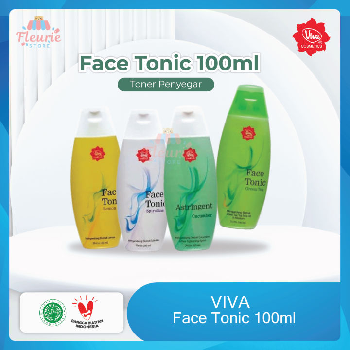 VIVA Face Tonic 100ml (Toner Penyegar Viva) BPOM