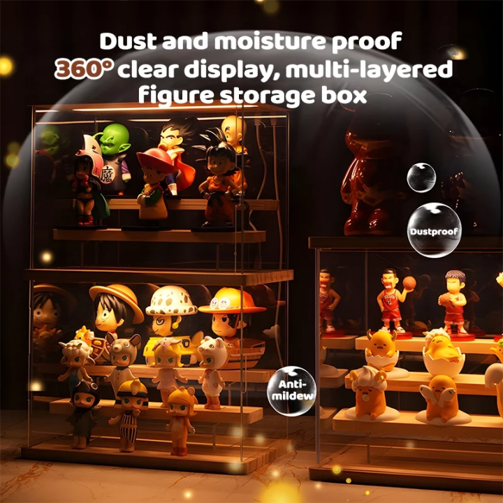 4/5Layers%20Acrylic%20Display%20Box%20Toy%20Storage%20Case%20Dustproof%20Desktop%20Organizer%20Storage%20Wooden%20Display%20Box%20With%20Lights%20-%20Image%206