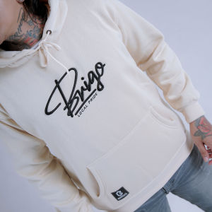 Best Seller Brigo Art. Bordir Timbul 3D II Brigo bordir timbul ArtSweater Hoodie Bahan Fleece Tebal 280 gsm Pria dan Wanita ( size M - XXL )