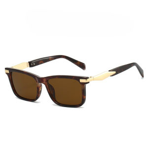 JN IMPRESSION Thời trang Kính râm vuông tất cả phù hợp với nam giới và phụ nữ cùng một phong cách kính mát thời trang Kính du lịch hợp thời trang