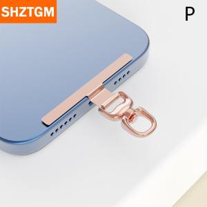 [COD] SHZTGM สายคล้องโทรศัพท์โลหะแข็งแรงทนทานขนาด0.3มม. หมุนได้360องศาสำหรับเปลี่ยนสายคล้องโทรศัพท์