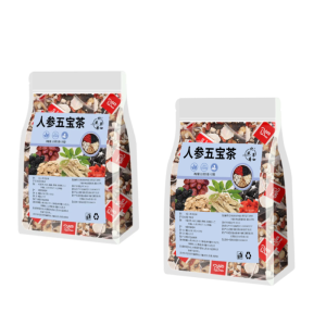 Nutritional health health tea Five Treasures Tea Nourish energize protect the liver and nourish the kidneys