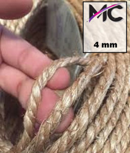 Tali Tambang Kecil 4mm 6mm 8mm Harga Per 2meter Manila Dadung Goni Rami Kapal Kuat Murah Serat Coklat Tali Vintage Garukan Kucing