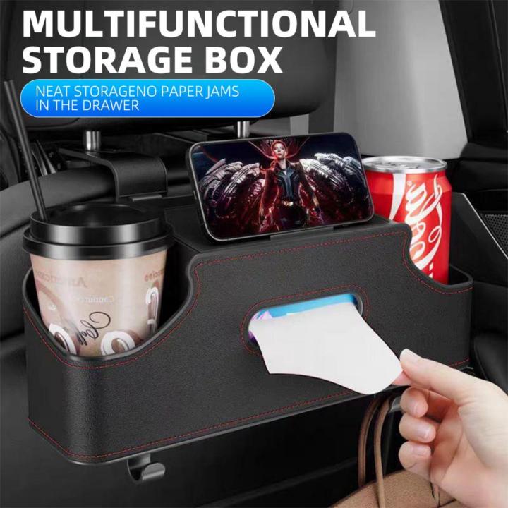 【HOT】💥 Car Back Seat Organizer with Waterproof Phone Pocket - Multi ...