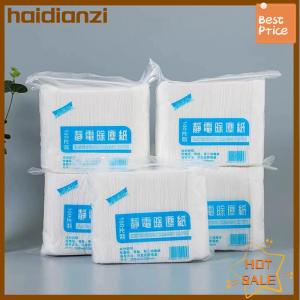 haidianzi กระดาษกำจัดฝุ่นแบบใช้แล้วทิ้งขนาด30 100ชิ้นผ้าถูพื้นแบบไฟฟ้าสถิตสำหรับใช้ในครัวเรือนอุปกรณ์ทำความสะอาดพื้นกระเบื้อง