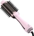Hair Dryer Brush Blow Dryer Brush in One, Upgraded 4 in 1 Hair Dryer and Styler Volumizer with Negative Ion Anti-frizz Ceramic Titanium Barrel Hot Air Brush Hair Straightener Brush. 
