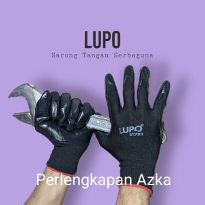 sarung tangan serba guna 5 pasang (10 pcs) merk lupo