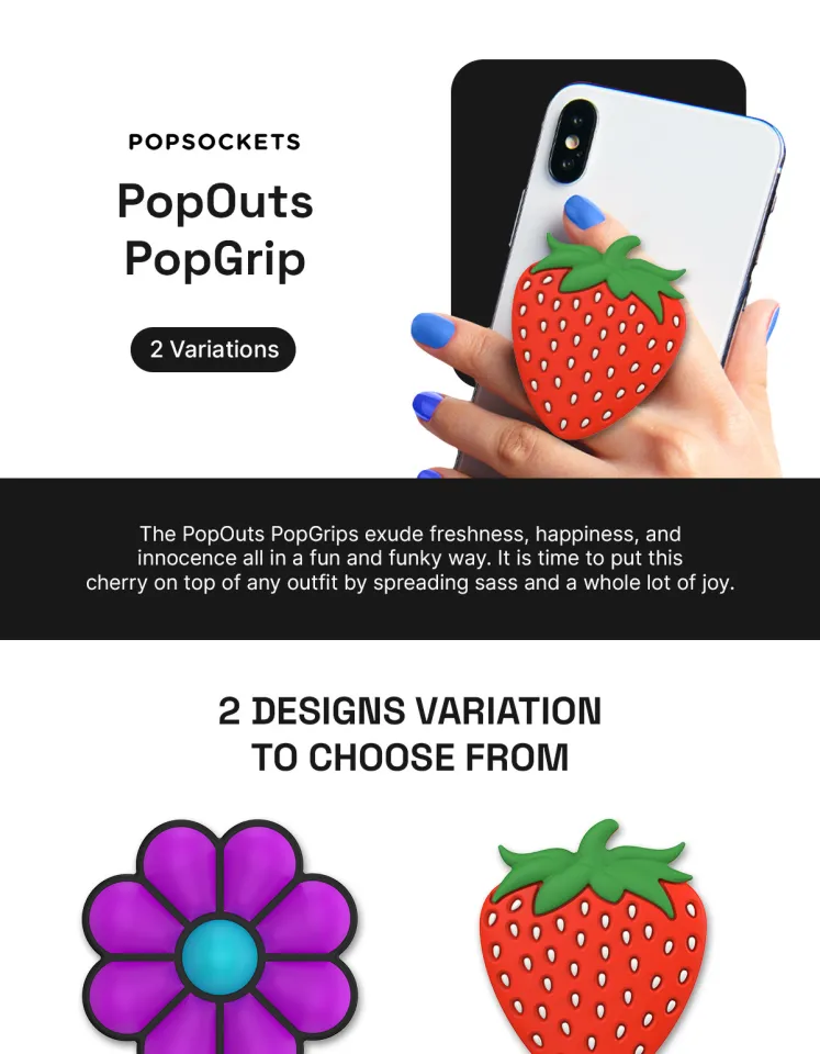 PopSockets PopOuts PopGrip The Premium Phone Grip Best Phone