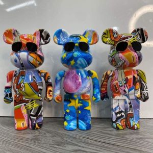 Loa bluetooth Bearbrick B5+ plus hình thú không dây mẫu mới độc lạ Loa hình gấu sơn đa sắc vừa nghe nhạc vừa decor trang trí đẹp