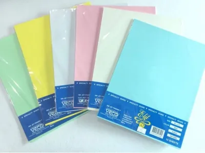 Veco Elit Vellum 10Sheets White Pale Cream Specialty Board Specialty Paper