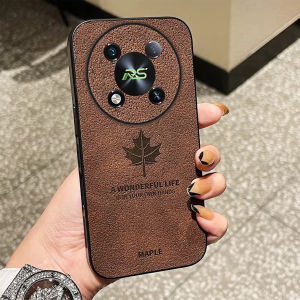 Maple Leaf Leather Case Itel Rs4 Luxury Cortex Anti-slip Advanced Phone Case - HOHA CASE