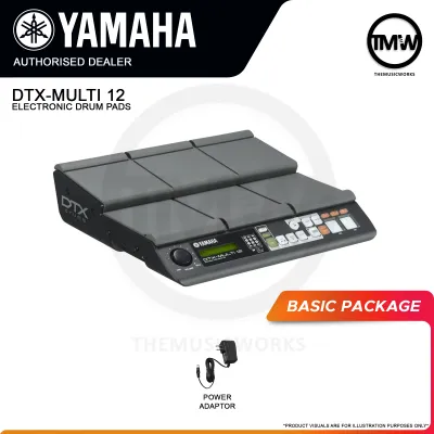 Yamaha DTX-MULTI 12 Electronic Tabletop Drum Pads 12 Pads Compact Portable E-Drums [PREORDER]
