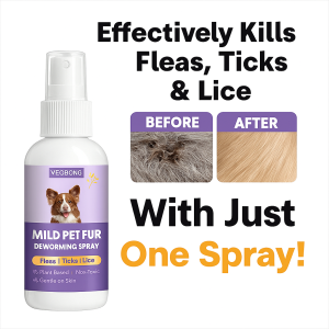 Mild Pet Fur Deworming Spray