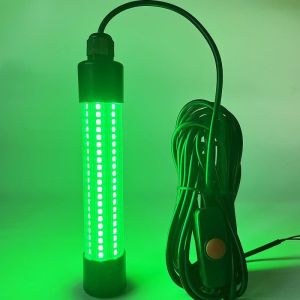 Lampu Pancing LED Lampu Bawah Air 50Watt 12-24V Green Fishing Light