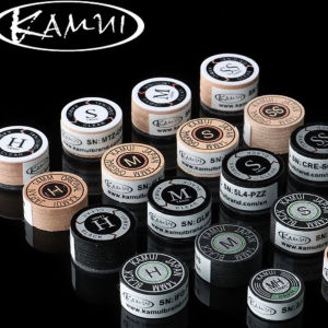 AEKAMUI Cams new billiard tip 14mm Large-head Chinese-style black eight-ball and nine-ball cue tip