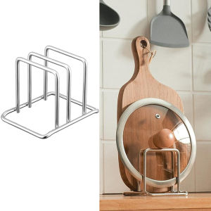 Cutting Board Holder Stainless Steel Cutting Board Rack Kitchen Shelf For Chopping Board Kitchen Storage Organization Rack