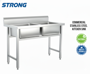 【STRONG】Stainless steel Kitchen Single Bowl Sink meja With Stand /wash Basin/workbench/integrated double/garden sink