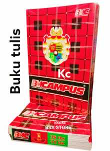 BSA- promo 1 pack isi 10 pcs  buku tulis bergaris BMCAMPUS 36 LEMBAR/tersedia per 10  dan 5 buku