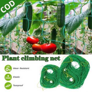 Plant Climbing Net Various Size Garden Plants Trellis Flexible Rope Netting for Vine Climbing Vegetables Flowers Accessories