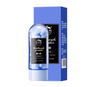 [Portable and liquid-free] Fragrant solid toothpaste particles / a must-have when going out