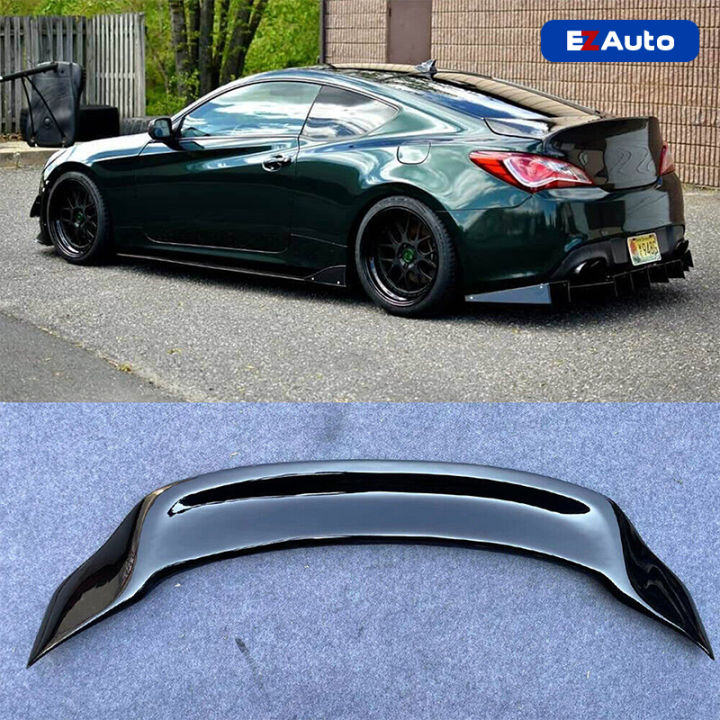 Duckbill Rear Trunk Spoiler For Hyundai Genesis Coupe 2009-2016 - Gloss Black